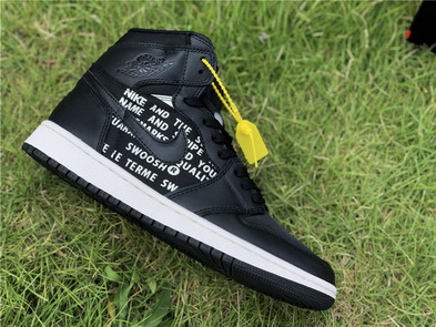 Air Jordan 1 “Nike Swoosh” OW-025