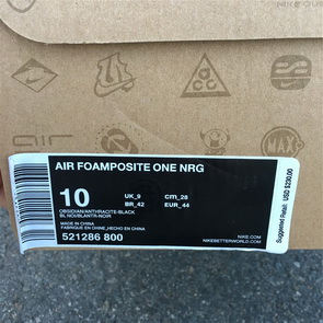 Authentic Nike Air Foamposite One  Galaxy 1.0-003