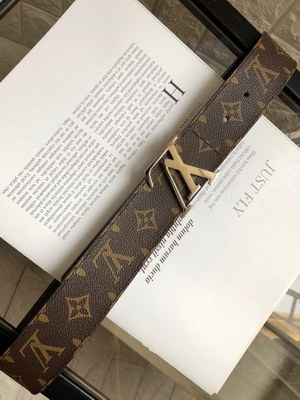 LV Belts AAAAA(Silver Clasp)-217