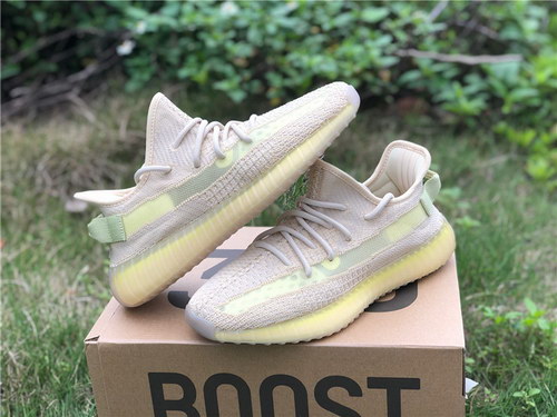 Authentic Adidas Yeezy Boost 350 V2 “Flax”
