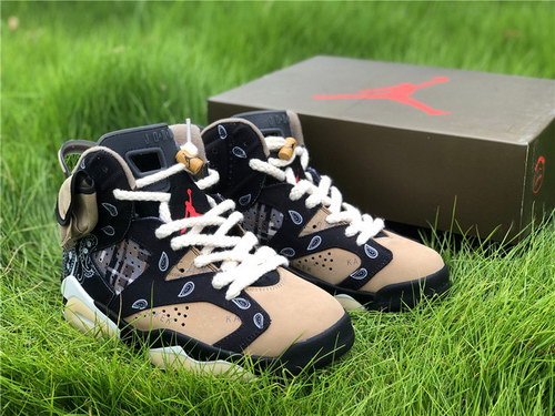 Air Jordan 6s Travis Scott Beige