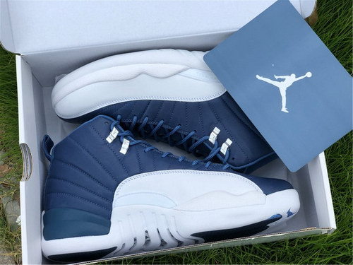 Air Jordan 12  Stone Blue