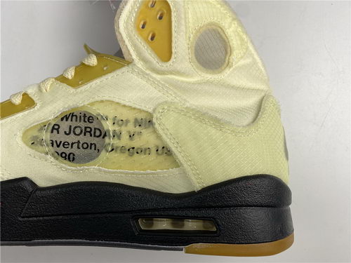 Air Jordan 5s Salt/fire red