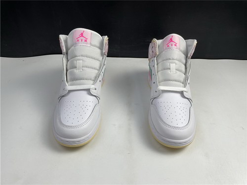 Air Jordan 1 Mid SE GS Paint Drip