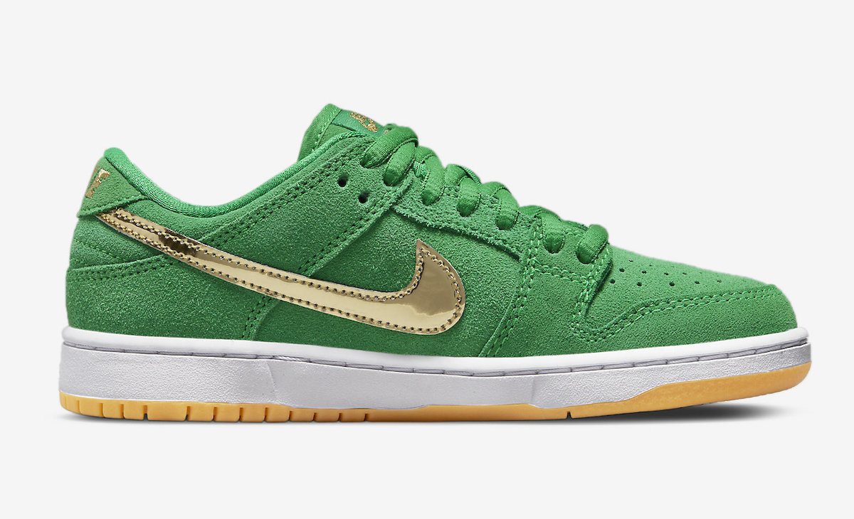 Nike SB Dunk Low St Patrick Green Day Style