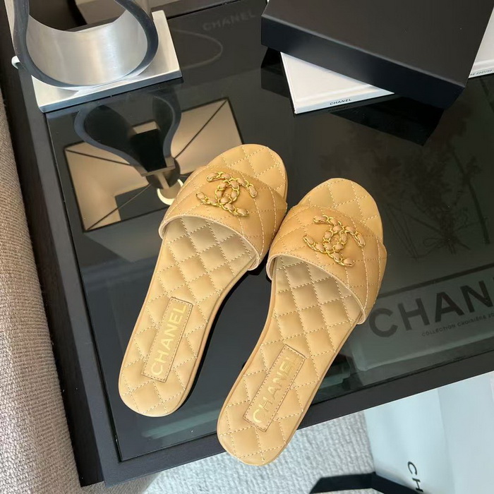 Ch*el slippers women(aaa)-007