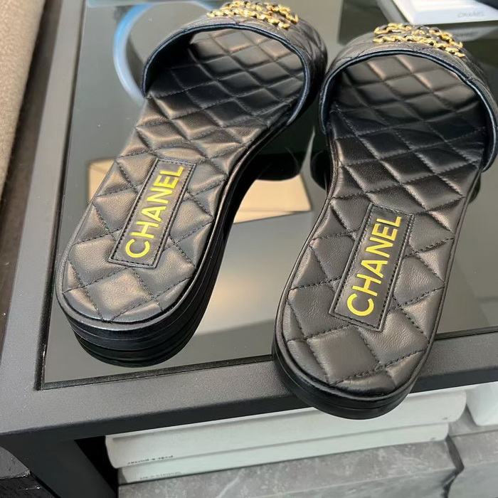 Ch*el slippers women(aaa)-008