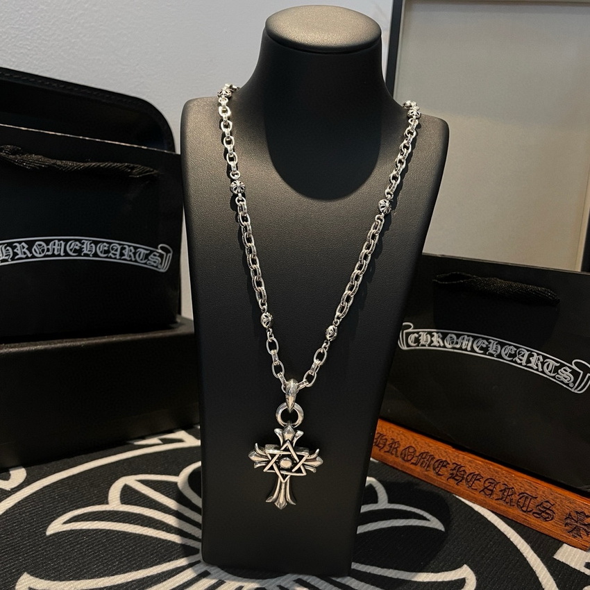 Chrome Heart Necklace-043