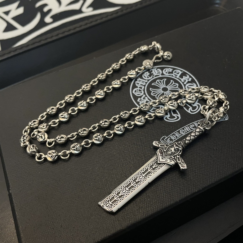 Chrome Hearts Necklace-074