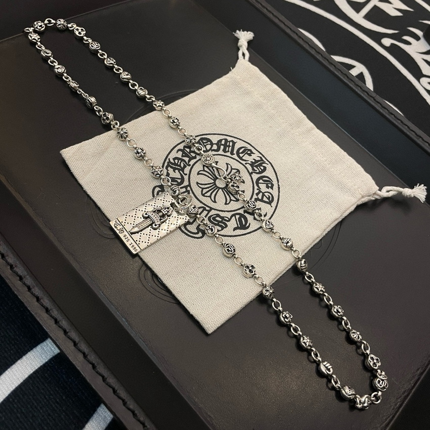 Chrome Heart Necklace-093