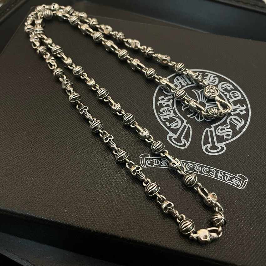 Ch*0me heart necklace-118