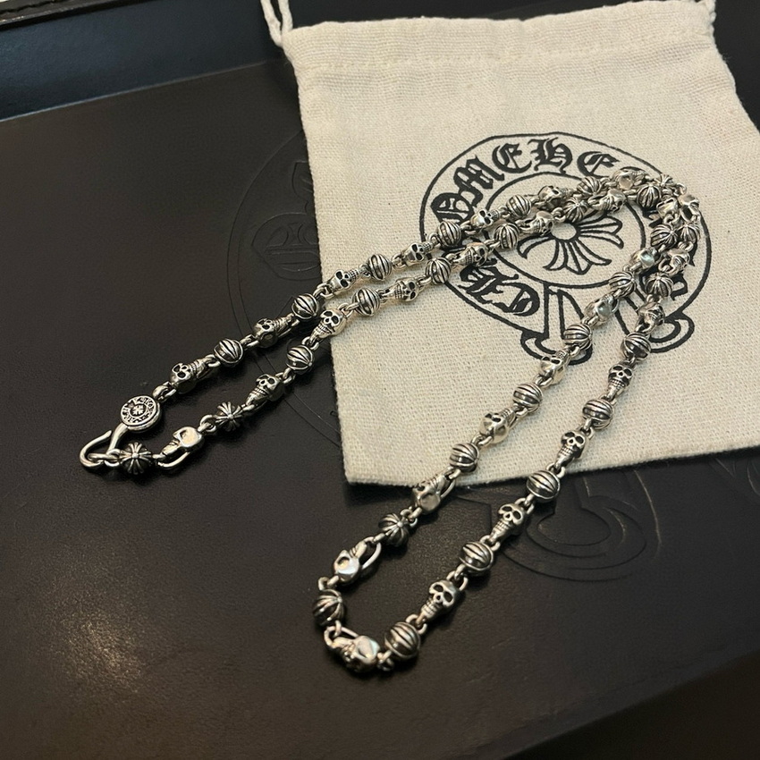 Ch*0me heart necklace-118