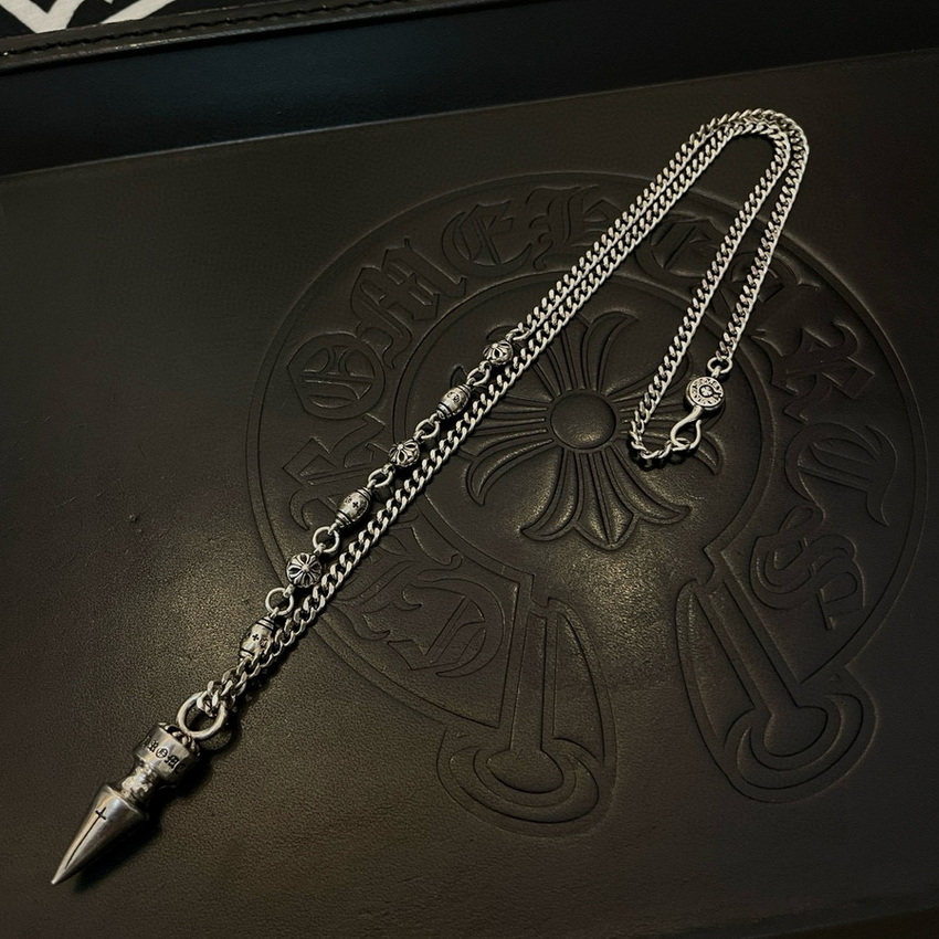 Ch*0me heart necklace-128