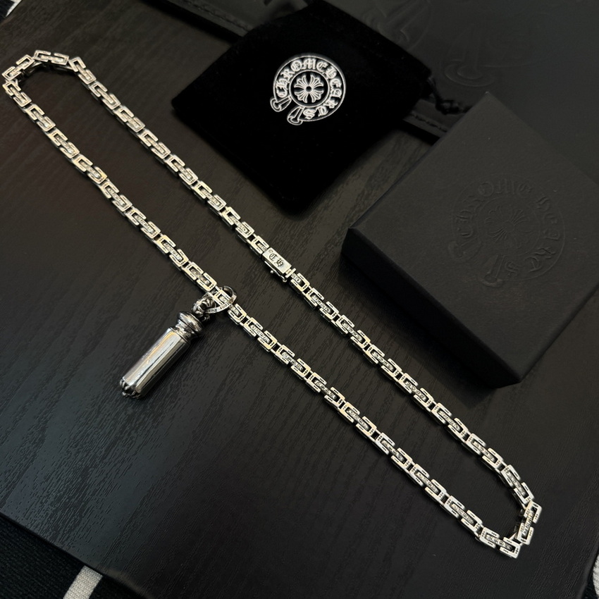 Ch*0me heart necklace-135