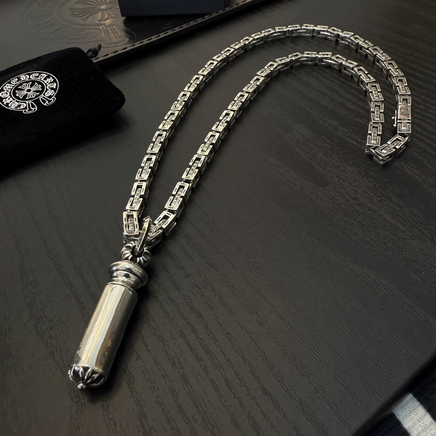 Ch*0me heart necklace-135