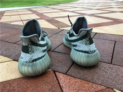 Authentic Adidas Yeezy 350 Boost V2 All Grey-004