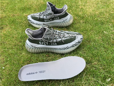 Authentic Adidas Yeezy 350 Boost V2 All Grey-004