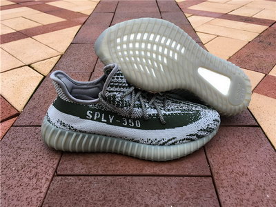 Authentic Adidas Yeezy 350 Boost V2 All Grey-004